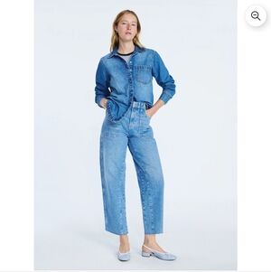 Free Assembly Barrel Jeans Size 6